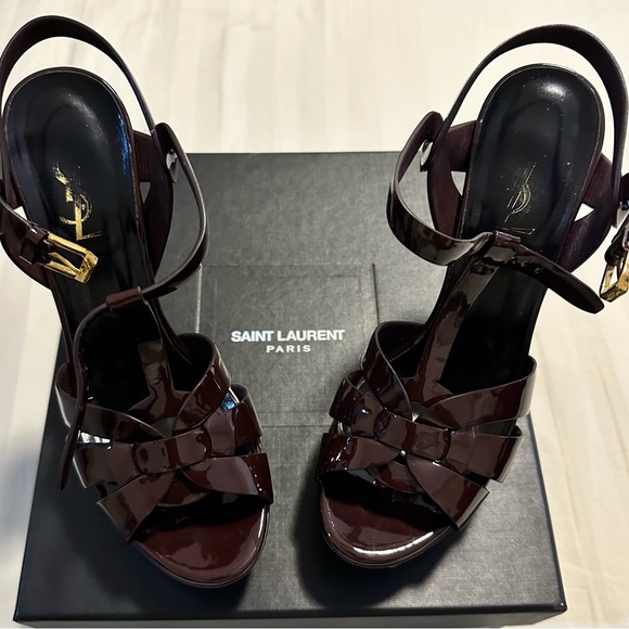 Authentic YSL Tribute Sandals - Picture 1 of 5